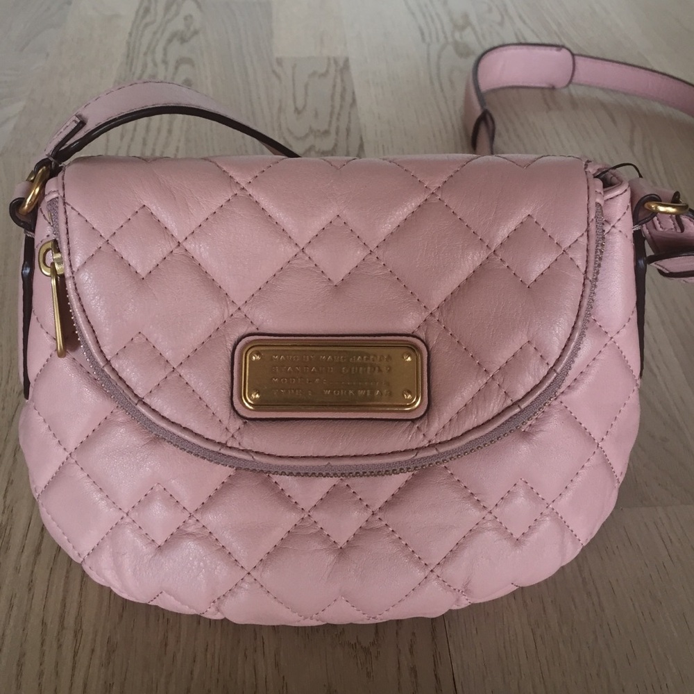 Powder pink crossbody